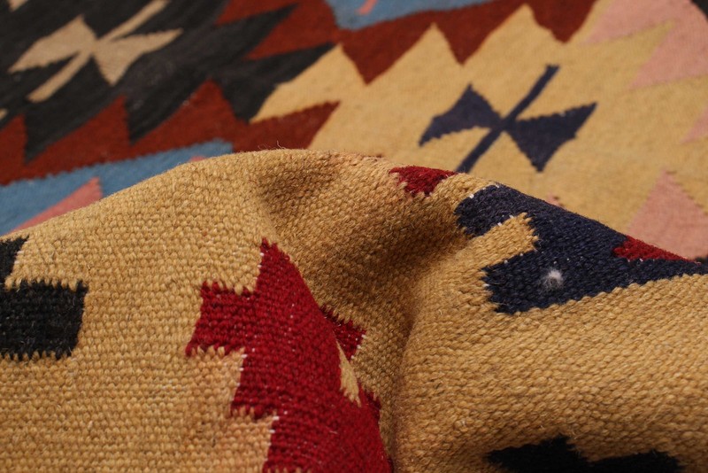 Vintage Hand Woven Area Rug 4'9" x 6'4" Traditional Wool Oriental Carpet gallery