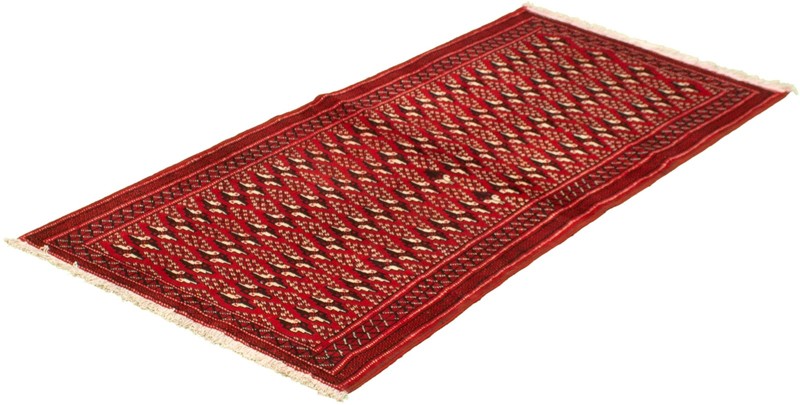 Vintage 3'9" x 7'1" Traditional Hand Knotted Vegetable Dye Wool Area Rug gallery