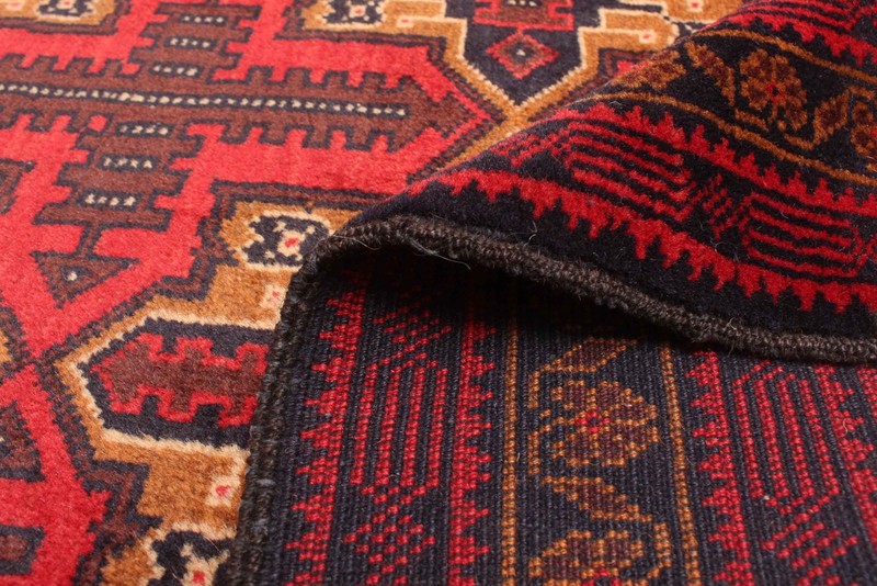 Vintage Geometric Area Rug 3'5" x 6'8" Traditional Hand-Knotted Wool Carpet gallery