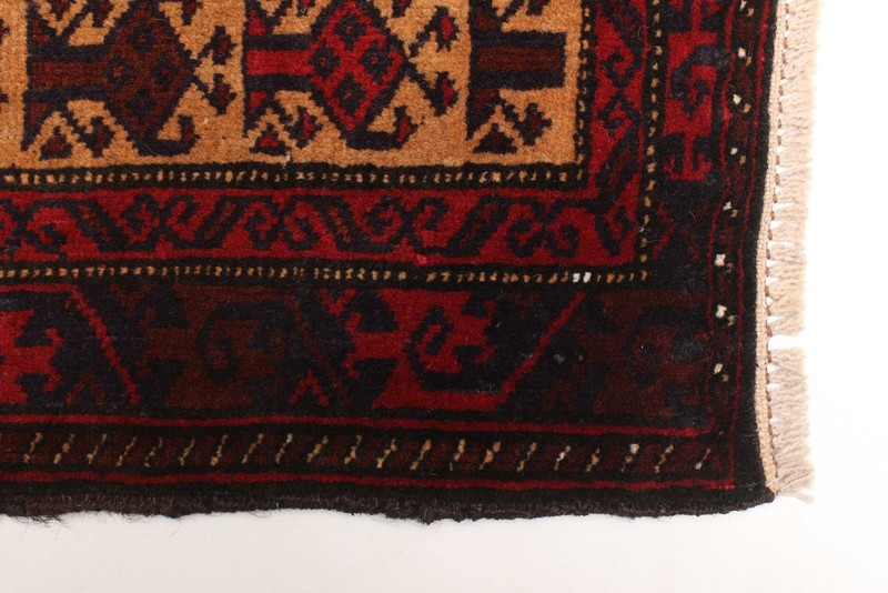 Traditional Vintage Hand-Knotted Area Rug 3'2" x 4'6" Oriental Wool Carpet gallery