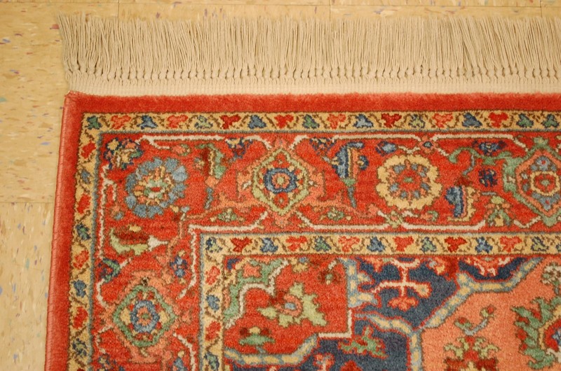 MINT AUTHENTIC AMERICAN KARASTAN MEDALLION SERAPI PATTERN #736 RUG CARPET 4.3x6 gallery