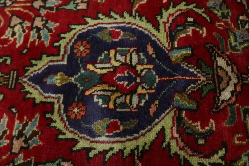 Handmade Vintage Oriental Rug Classic Floral Design Living Room Carpet 10X13 ft gallery