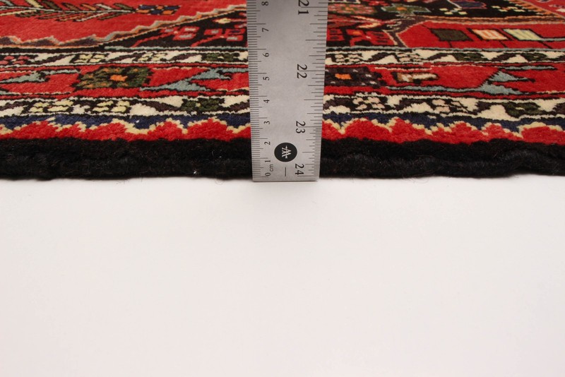 Vintage 4'1" x 5'10" Traditional Hand Knotted Vegetable Dye Wool Area Rug gallery
