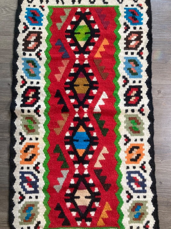 Sarajuevo Hand Loomed Prayer Rug gallery
