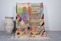 Tribal Berber Rug 5.2 x 7.7 Feet | Vibrant Handwoven Art