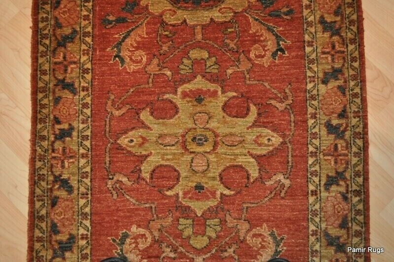 _HALL_RUNNER_RUG_9' FT. hall-runner rust, orange, grey army green mahogany heriz gallery