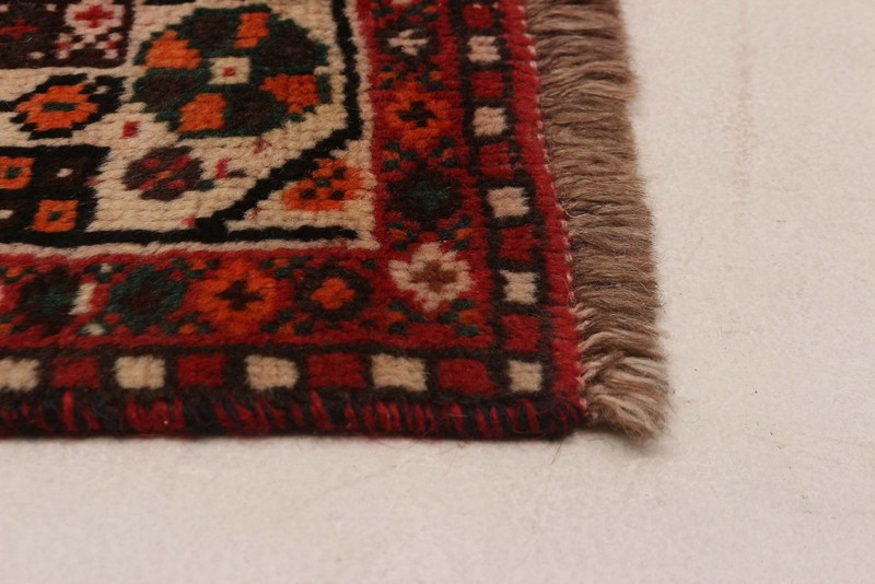 Vintage 5'0" x 6'9" Traditional Hand Knotted Vegetable Dye Wool Area Rug gallery