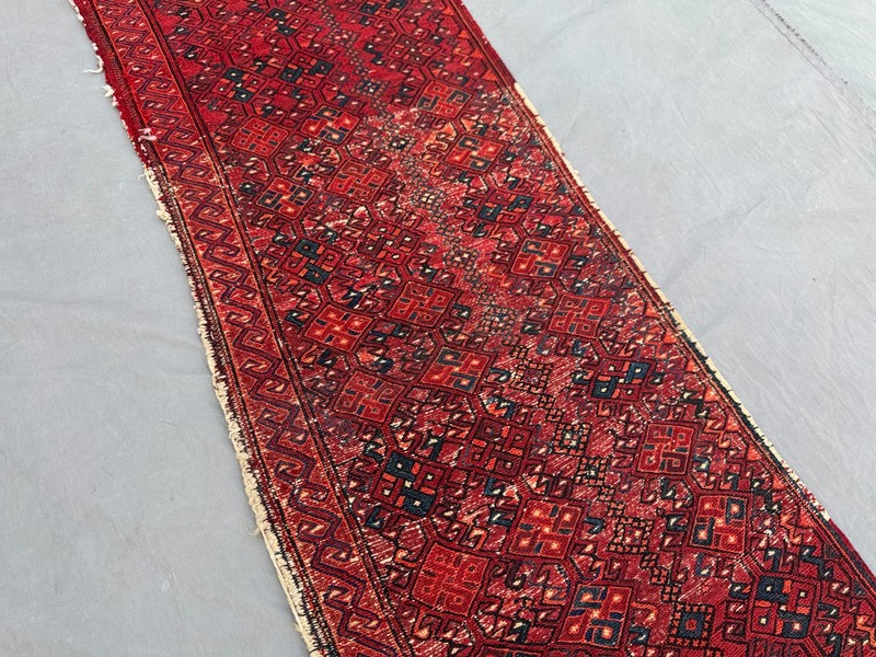 Antique Afghan Sumak Kilim Runner Rug tribal Wool entryway rare Runner gallery