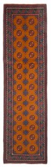 2’8″ x 10’1″ Vintage Hand-knotted Runner Rug Traditional Oriental Wool Carpet