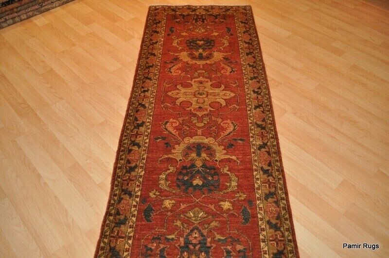 _HALL_RUNNER_RUG_9' FT. hall-runner rust, orange, grey army green mahogany heriz gallery
