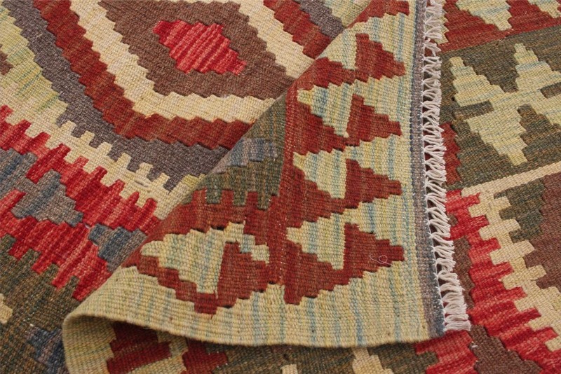 Vintage Hand Woven Area Rug 3'5" x 4'9" Traditional Wool Oriental Carpet gallery