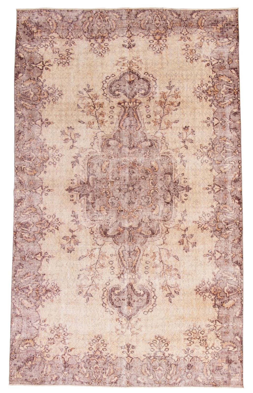 Traditional Vintage Hand-Knotted Area Rug 5'4" x 8'10" Oriental Wool Carpet gallery