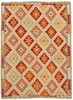 Vintage Hand Woven Area Rug 5'0" x 6'9" Traditional Wool Oriental Carpet gallery