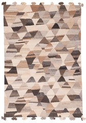 Vintage Hand Woven Area Rug 5’3″ x 7’8″ Traditional Wool Oriental Carpet
