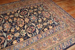 Antique Mahal Sultanabad Rug 9’1”x11’7”