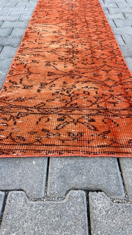 Runner Rug, 2x9 ft Rug, Vintage Rug, Turkish Rug, Handmade Carpet, Wool Rug gallery