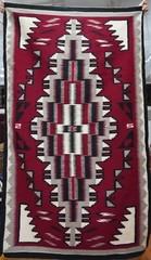 4’3″ x 7’2″ Vintage Navajo Wool Hand Woven South West Large Rug