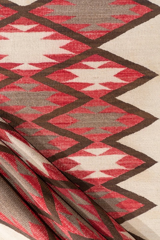 Vintage Navajo Rug 3'5 X 6'10 E21572 gallery