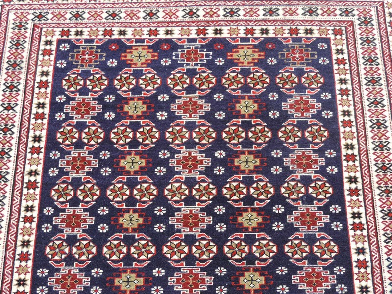 3x6ft. Handmade Caucasian Azerbaijan Wool Rug gallery