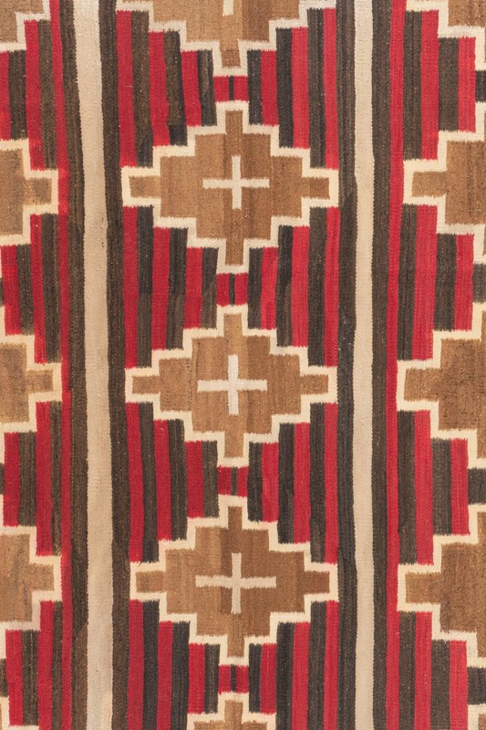 Antique Navajo Rug 5'1 X 5'8 E21575 gallery