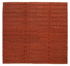 Vintage Hand Woven Area Rug 8’2″ x 8’1″ Traditional Wool Oriental Carpet