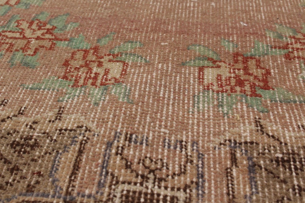 Vintage Traditional Hand-Knotted Area Rug 3'11" x 7'3" Oriental Wool Carpet gallery