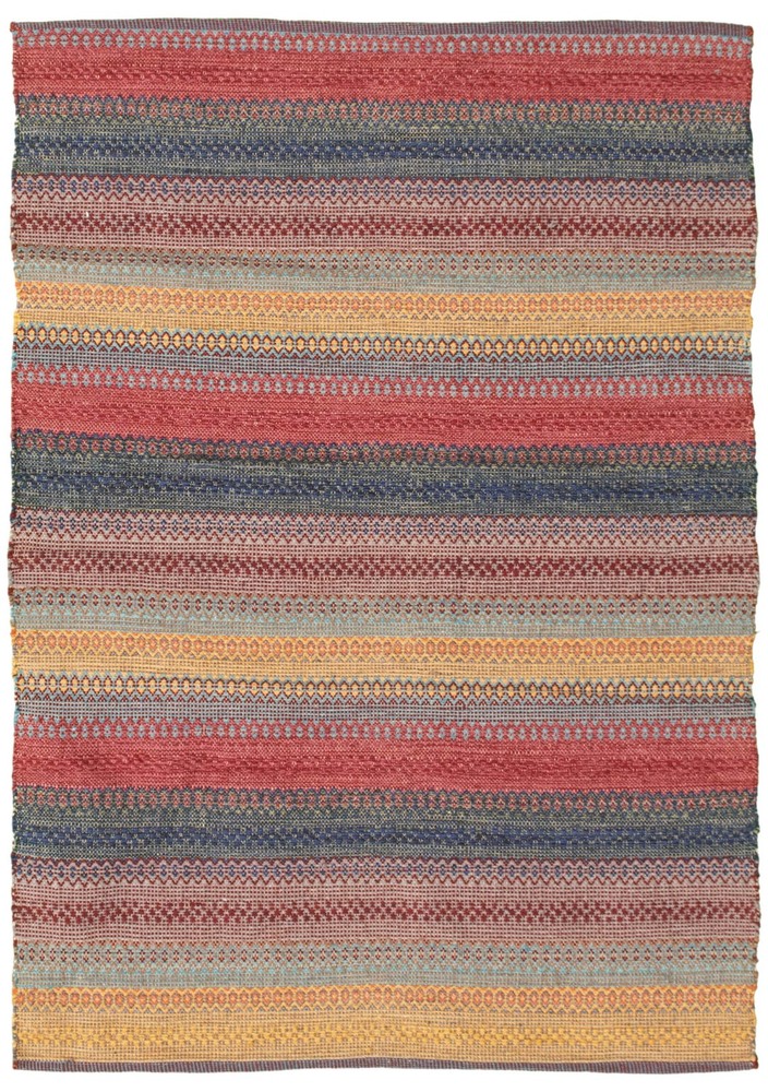 Vintage Hand Woven Area Rug 4'0" x 5'9" Traditional Wool Oriental Carpet