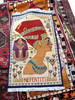 Egypt Made Carpet Handmade Beige Color 2 X 4 Ft Rug Nefertiti Pictorial Carpet gallery
