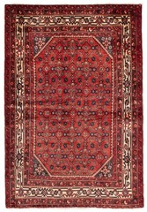 Traditional Vintage Hand-Knotted Carpet 4’7″ x 6’9″ Wool Area Rug