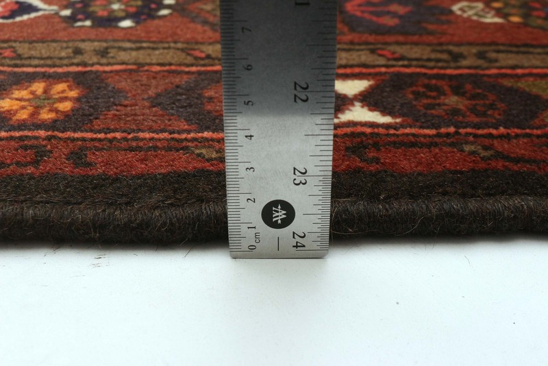 Vintage 3'4" x 4'11" Traditional Hand Knotted Vegetable Dye Wool Area Rug gallery