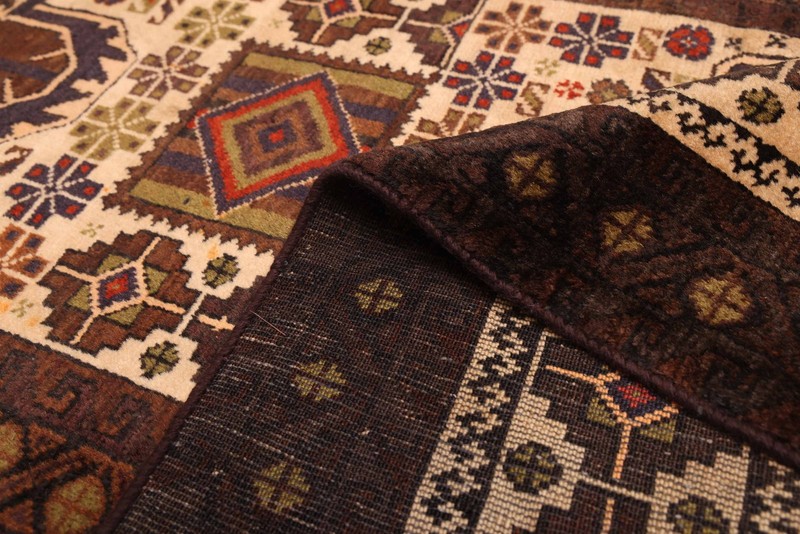 Traditional Vintage Hand-Knotted Area Rug 3'9" x 6'6" Oriental Wool Carpet gallery