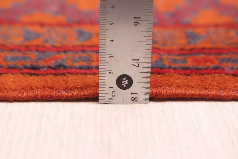 Vintage 5'1" x 6'8" Traditional Hand Knotted Vegetable Dye Wool Area Rug gallery