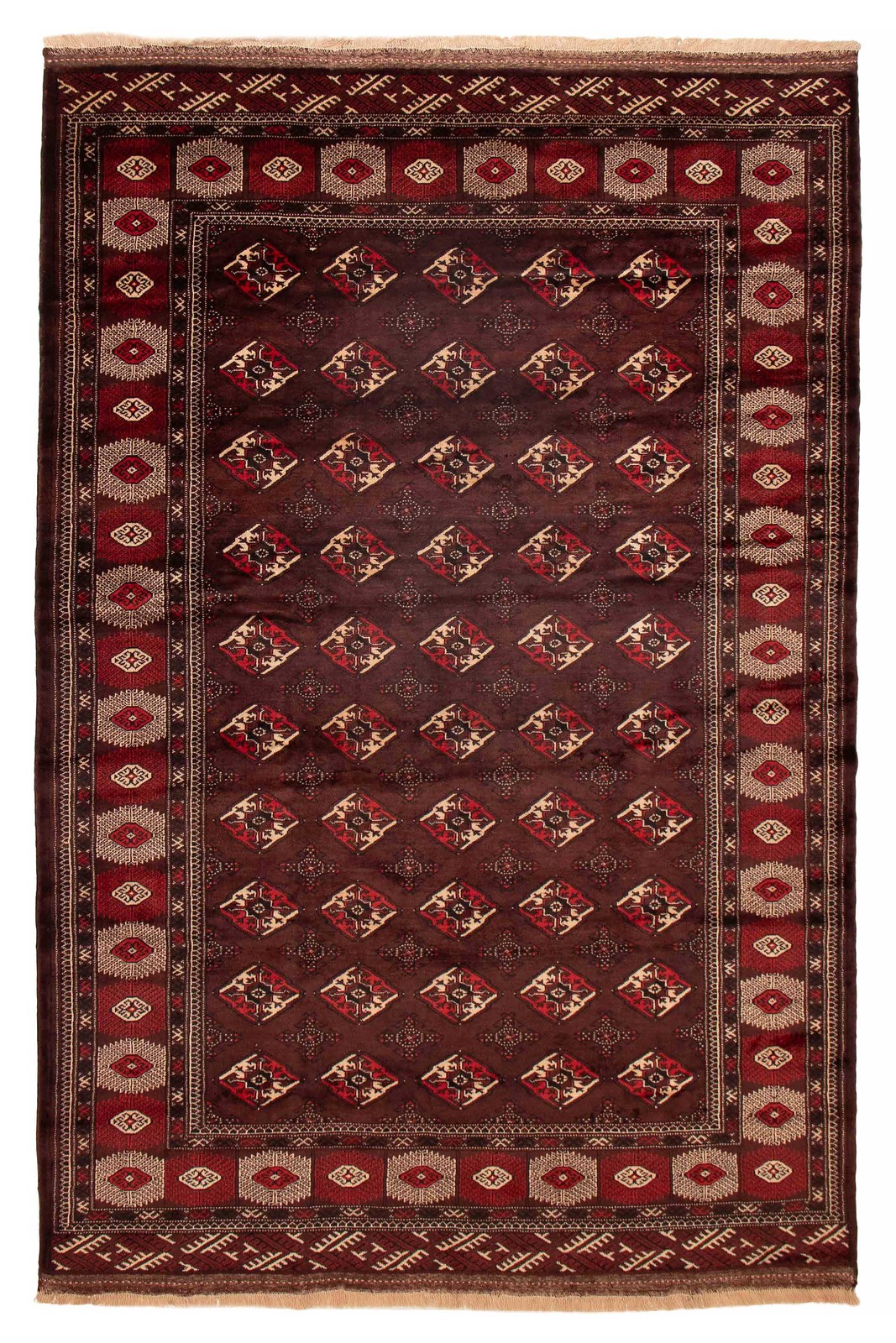 Traditional Vintage Hand-Knotted Area Rug 7'7" x 11'2" Oriental Wool Carpet gallery
