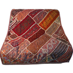 VINTAGE AUTHENTIC COLORFUL HANDCRAFTED TURKISH kırkyama PATCHWORK RUNNER 3’X6.5′