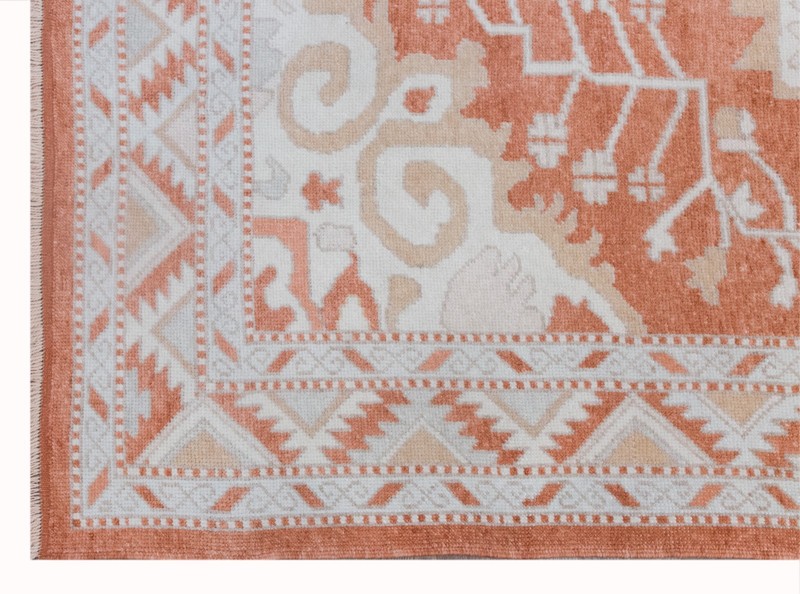 60+ Yr Turkish Kars Rug 240 x 330 cm | 7'10" x 10'10" ft Handmade Wool Carpet gallery