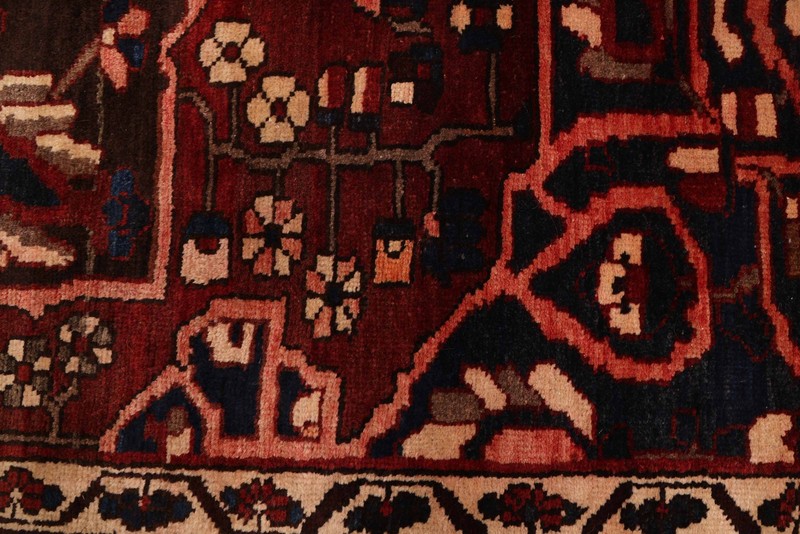 Vintage Traditional Hand-Knotted Area Rug 6'3" x 9'5" Oriental Wool Carpet gallery