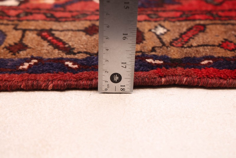 3'3" x 9'8" Vintage Hand-knotted Runner Rug Traditional Oriental Wool Carpet gallery