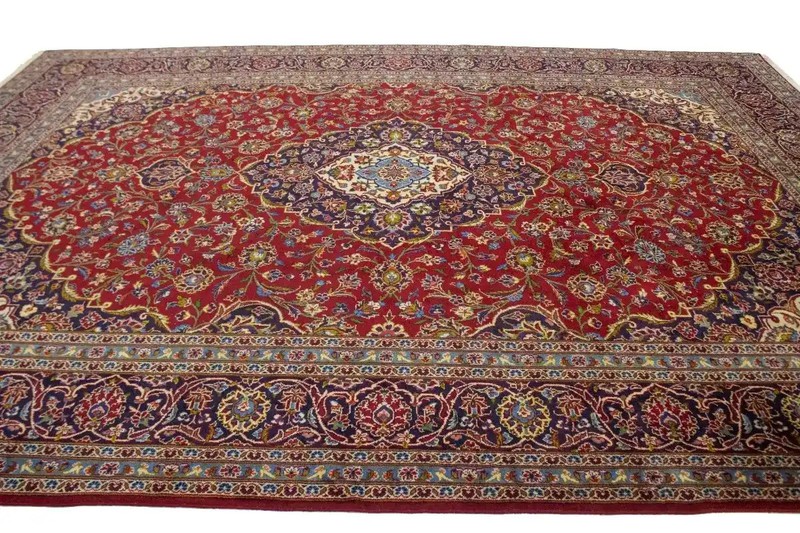 Vintage Extra Large Handmade Wool Oriental Rug Classic Decor Carpet 10X13 ft gallery