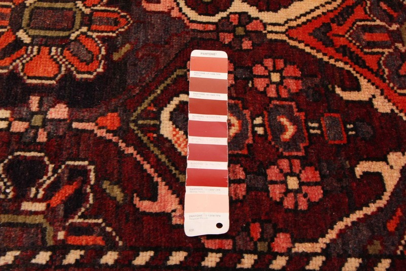 Vintage 6'9" x 10'3" Traditional Hand Knotted Vegetable Dye Wool Area Rug gallery