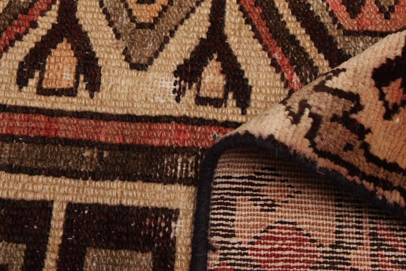 Vintage Traditional Hand-Knotted Area Rug 4'2" x 6'5" Oriental Wool Carpet gallery