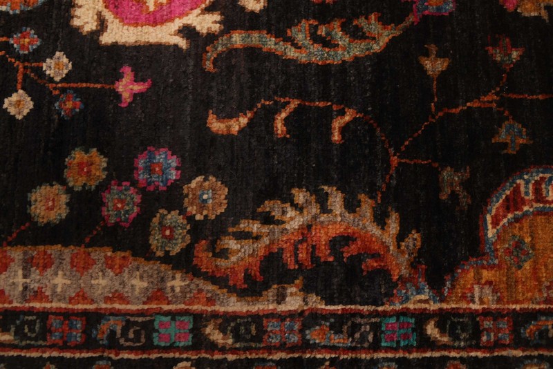 2'8" x 10'0" Vintage Hand-knotted Runner Rug Traditional Oriental Wool Carpet gallery
