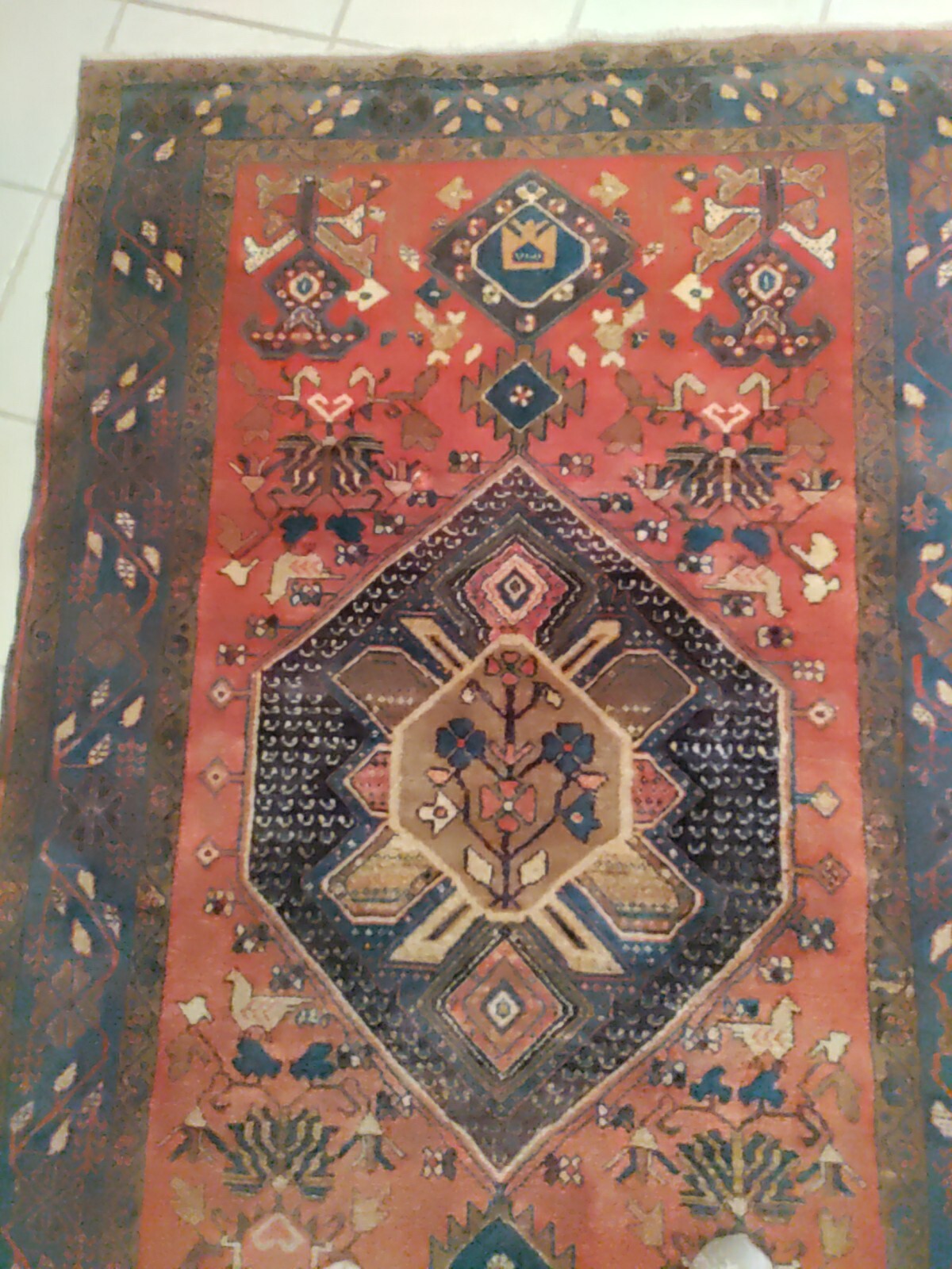 C1920 Antique Sarouk Carpet Exceptional Fine Quality gallery