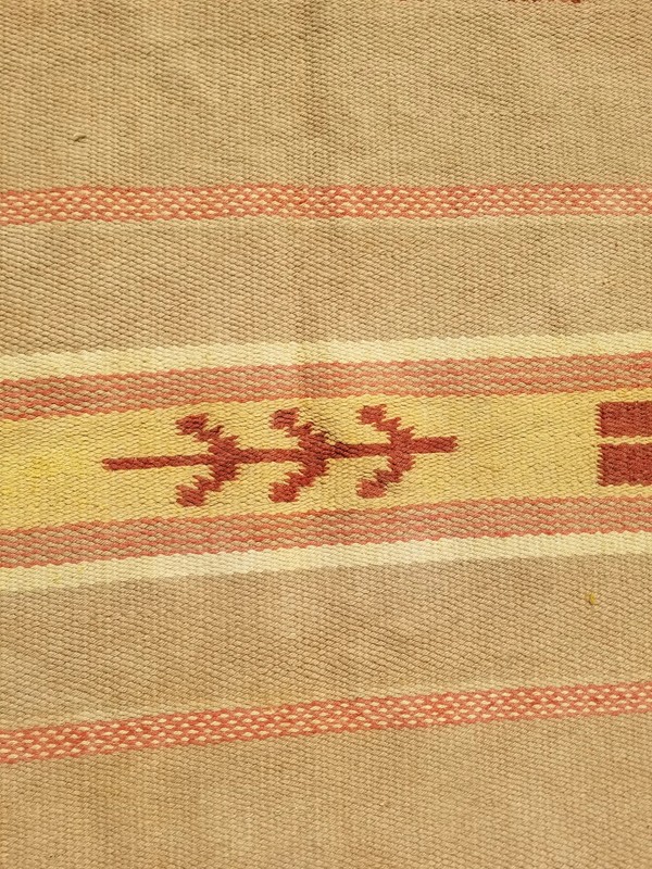 Vintage Traditional Handmade Oriental Flatweave Wool Multicolor Kilim 9.2x5.5 ft gallery