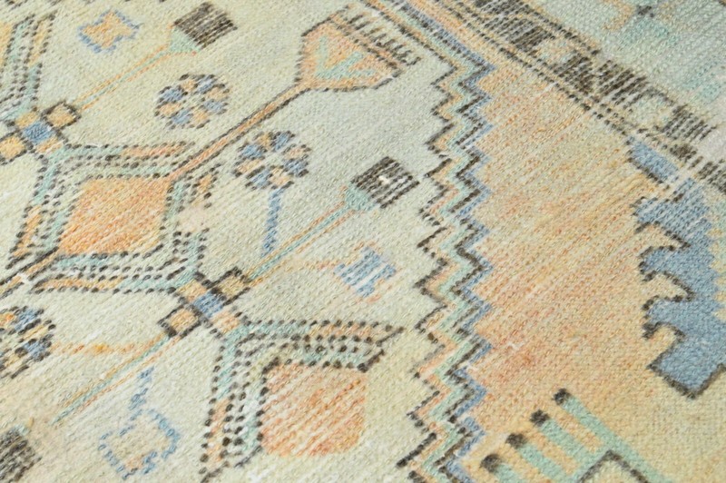 Oushak Turkish Doormat Rug 2x3 ORANGE Vintage Anatolian Handmade Small Kilim Rug gallery