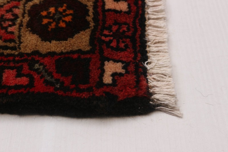 Vintage Hand-Knotted Area Rug 4'0" x 9'10" Traditional Oriental Wool Carpet gallery