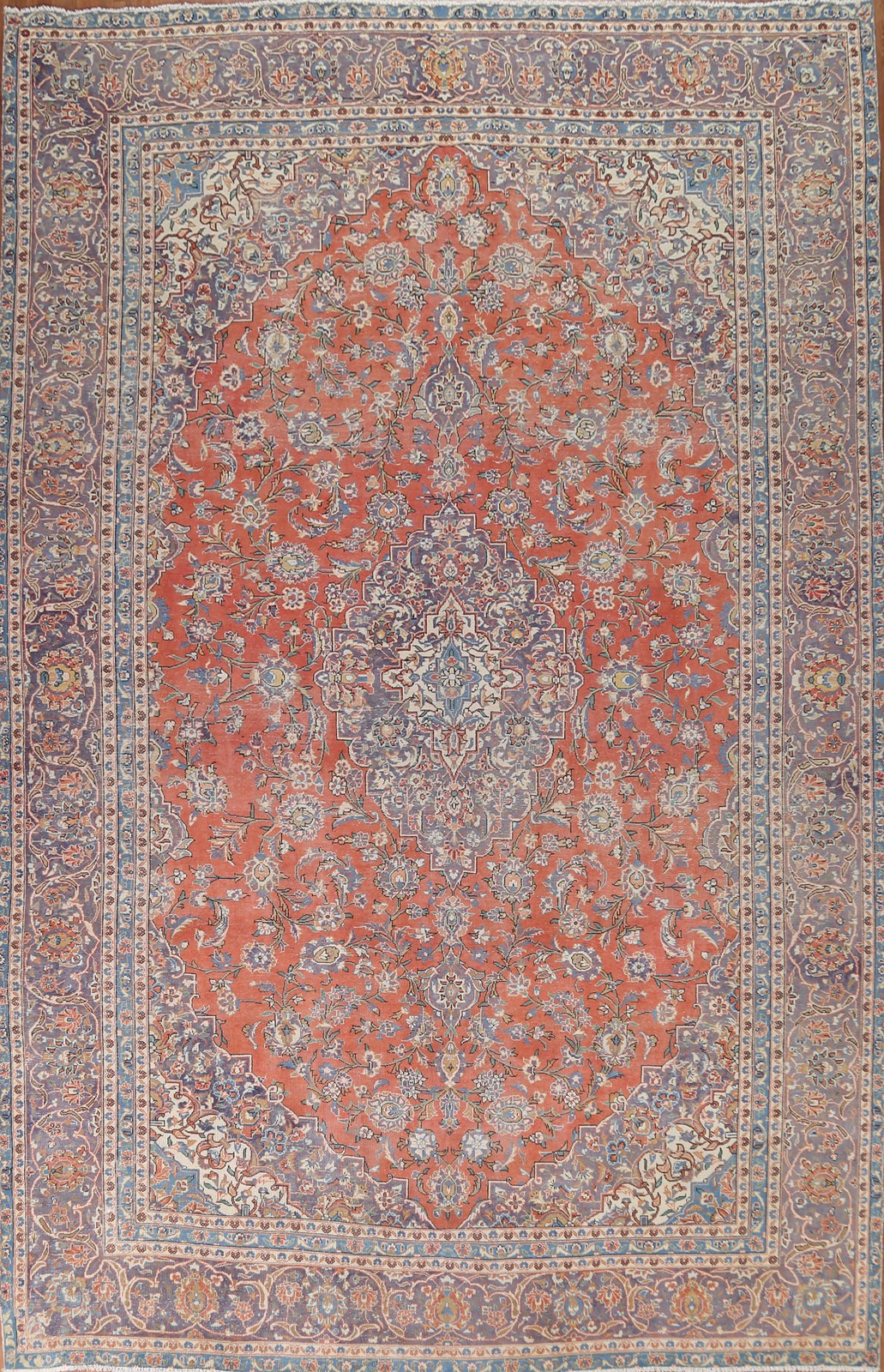 Medallion Semi-Antique Classic Area Rug Living Room Hand-made Wool Carpet 10x13 gallery