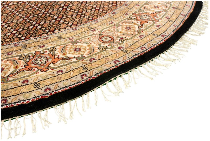 Vintage Traditional Hand-Knotted Area Rug 8'2" x 8'2" Oriental Wool Carpet gallery