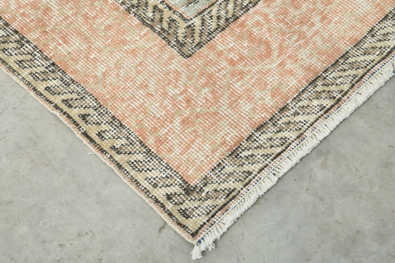 8x11 Turkish Oversize Rug Hand-Knotted Oushak Area Carpet Large Vintage Rug,694 gallery