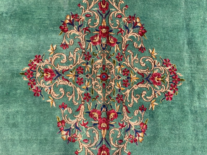 Amazing Hand Knotted Vintage Qirmoun Wool Area Rug 12 x 8 Ft (1284 GER-3) gallery