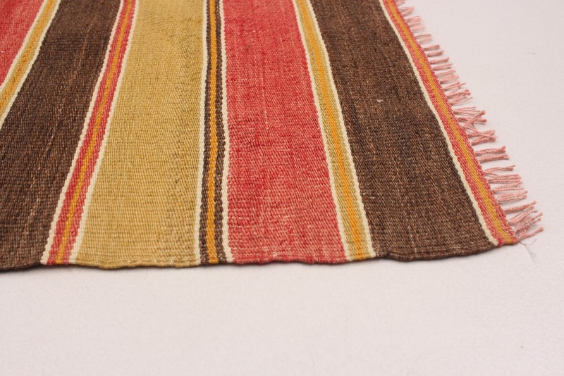 Vintage Hand Woven Area Rug 4'10" x 9'7" Traditional Wool Oriental Carpet gallery
